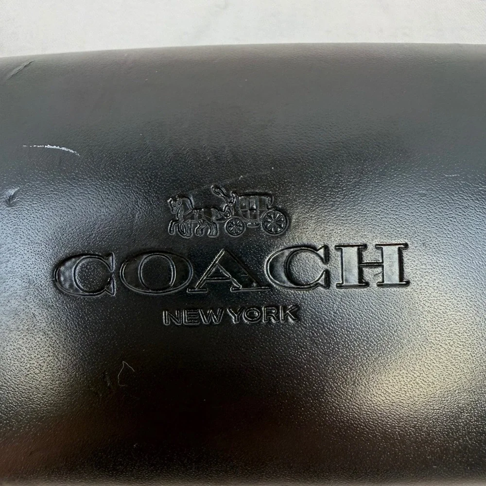 Coach Annabel 530 Black Eyeglasses Frames with Dragonfly Rhinestones and Case